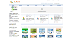 Desktop Screenshot of english.gzjunyu.com